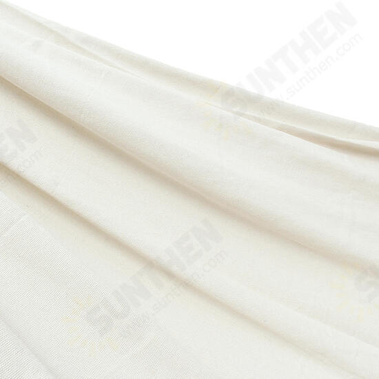 240x150CM Large Double Cotton Hammock Fringe Swing Beach Yard Hanging Chair Bed 240x150CM Large Double Cotton Hammock Fringe Swing Beach Yard Hanging Chair Bed