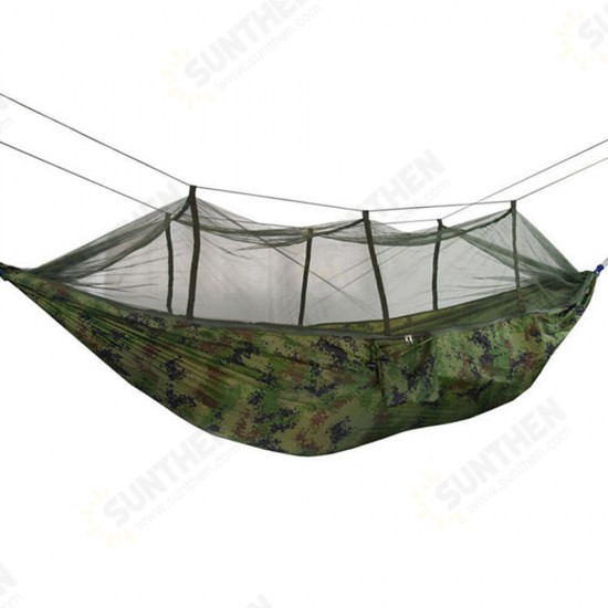 260x140cm Double People Mosquito Hammock Camping Garden Sleeping Hanging Bed Max Load 300kg 260x140cm Double People Mosquito Hammock Camping Garden Sleeping Hanging Bed Max Load 300kg