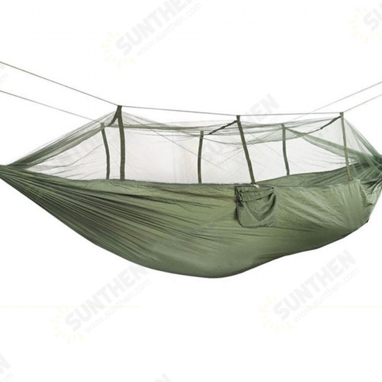 260x140cm Double People Mosquito Hammock Camping Garden Sleeping Hanging Bed Max Load 300kg 260x140cm Double People Mosquito Hammock Camping Garden Sleeping Hanging Bed Max Load 300kg