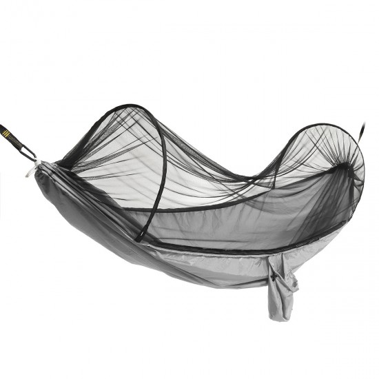 270*140Cm Automatic Quick Open Anti-Mosquito Hammock Mosquito Net Hammock Camping Outdoor With Tent Poles
