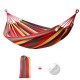 280x100cm Outdoor 2 People Double Hammock Portable Camping Parachute Hanging Swing Bed Max Load 350kg