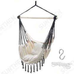 39.4x51.2inch Hammock Chair Double People Hanging Swinging Garden Swinging Chair Camping Travel Beach