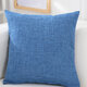 45x45cm Pillow Cover Cotton Linen Camping Pillow Case Cushion Covers Waist Cushion Protactor 45x45cm Pillow Cover Cotton Linen Camping Pillow Case Cushion Covers Waist Cushion Protactor