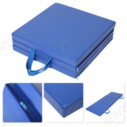 70x23x2inch 3 Folds Gymnastics Mat Yoga Exercise Gym Portable Airtrack Panel Tumbling Climbing Pilates Pad Cushion 70x23x2inch 3 Folds Gymnastics Mat Yoga Exercise Gym Portable Airtrack Panel Tumbling Climbing Pilates Pad Cushion