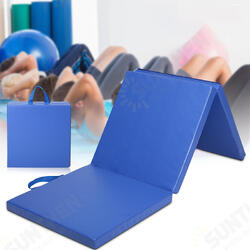 70x23x2inch 3 Folds Gymnastics Mat Yoga Exercise Gym Portable Airtrack Panel Tumbling Climbing Pilates Pad Cushion 70x23x2inch 3 Folds Gymnastics Mat Yoga Exercise Gym Portable Airtrack Panel Tumbling Climbing Pilates Pad Cushion