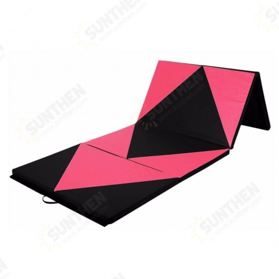 70x47x1.97inch Foldable Gymnastic Mat Gym Exercise Yoga Pad Tumbling Fitness Panel