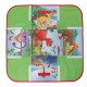 72x72cm Children Cartoon Play Mat+6 Dinosaur Toy Square Folding Box Camping Mat Kid Toddler Crawling Picnic Carpet