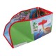 72x72cm Children Cartoon Play Mat+6 Dinosaur Toy Square Folding Box Camping Mat Kid Toddler Crawling Picnic Carpet