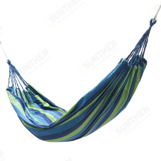 90kg/150kg Load Single/Double People Hammock Outdoor Indoor Garden Hanging Bed Sleeping Swing