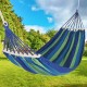 Camping Hammock Canvas Swing Hanging Bed Outdoor Garden Travel