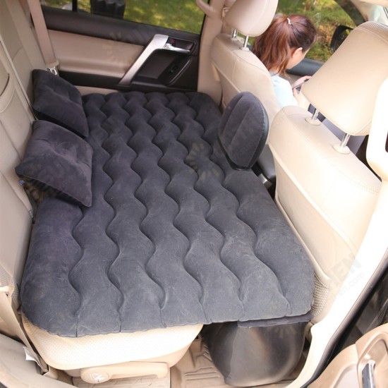 Car Inflatable Mat Outdoor Traveling Air Mattresses Camping Folding Sleeping Bed with Pillows and Pump