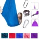 Children Cotton Hammock Chair Hanging Seat Outdoor Garden Swing Max Load 88lb Camping Travel