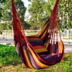 Deluxe Camping Portable Hammock Hanging Rope Chair Porch Swing Patio Yard Seat Camping Indoor Outdoor Hammocks Deluxe Camping Portable Hammock Hanging Rope Chair Porch Swing Patio Yard Seat Camping Indoor Outdoor Hammocks