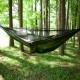 Double Person Camping Hammock with Mosquito Net + Awning Outdoor Hiking Travel Hanging Hammock Set Bearable 300kg