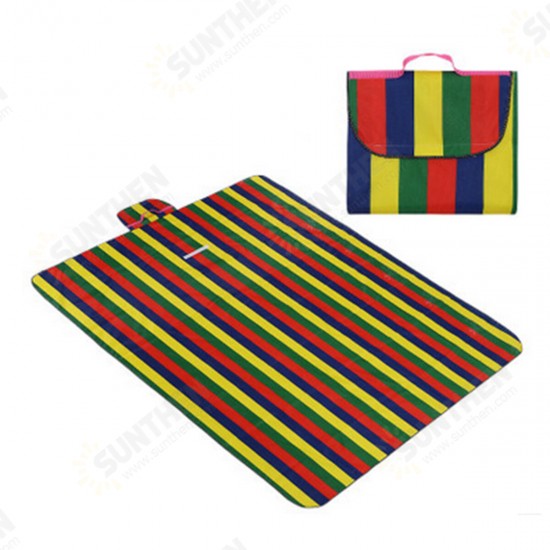 Folding Picnic Mat Waterproof Sleeping Pad Blanket Pad with Hammock Outdoor Camping Picnic Travel