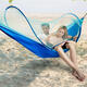 260x150cm Outdoor Double Hammock Camping Hanging Swing Bed With Mosquito Net Max Load 200kg