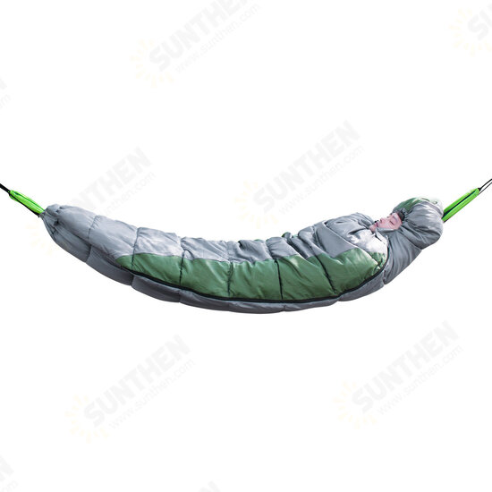 -15℃-0℃ Adult Camping Hiking Sleeping Bag Lightweight Down Backpacking Hammock Sleep Bag Outdoor Traveling Warm Sleeping Bag