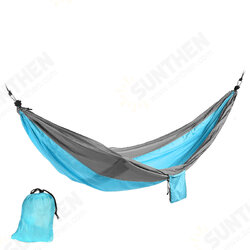250x140cm Double Person Hammock Parachute Hammock Hanging Sleeping Bed Swing Chair Outdoor Camping Travel 250x140cm Double Person Hammock Parachute Hammock Hanging Sleeping Bed Swing Chair Outdoor Camping Travel