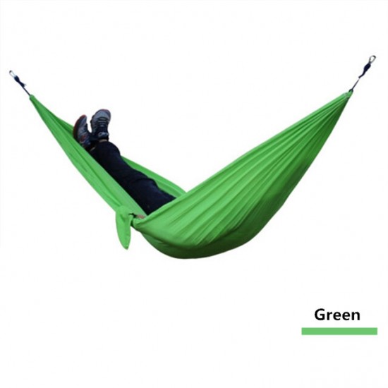 270x140CM Double Hammock 210T Nylon Hanging Swing Bed Outdoor Camping
