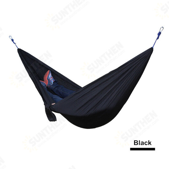 270x140CM Double Hammock 210T Nylon Hanging Swing Bed Outdoor Camping