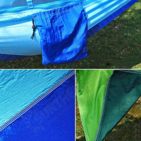 270x140CM Outdoor Portable Double Hammock Parachute Hanging Swing Bed Camping Hiking 270x140CM Outdoor Portable Double Hammock Parachute Hanging Swing Bed Camping Hiking
