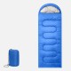 Camping Single Sleeping Bag 170T Polyester Thickened Waterproof Lightweight Outdoor Camping Travel Sleeping Bag for Adults