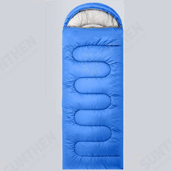 Camping Single Sleeping Bag 170T Polyester Thickened Waterproof Lightweight Outdoor Camping Travel Sleeping Bag for Adults Camping Single Sleeping Bag 170T Polyester Thickened Waterproof Lightweight Outdoor Camping Travel Sleeping Bag for Adults