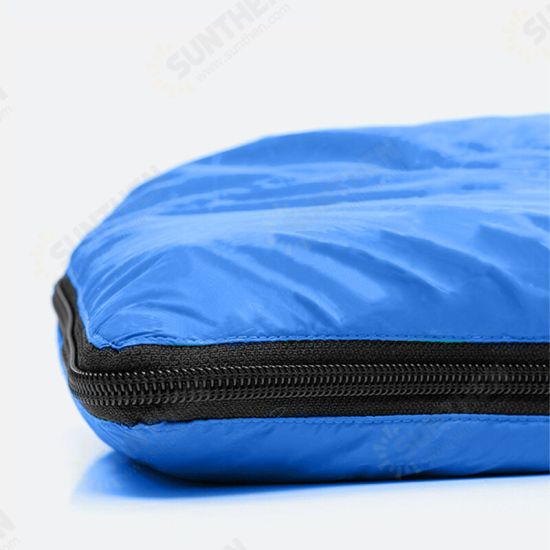 Camping Single Sleeping Bag 170T Polyester Thickened Waterproof Lightweight Outdoor Camping Travel Sleeping Bag for Adults