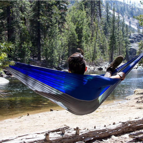 DC-004 Upgraded Type 270x140CM Double Hammock 210T Nylon Swing Bed Max Load 250kg