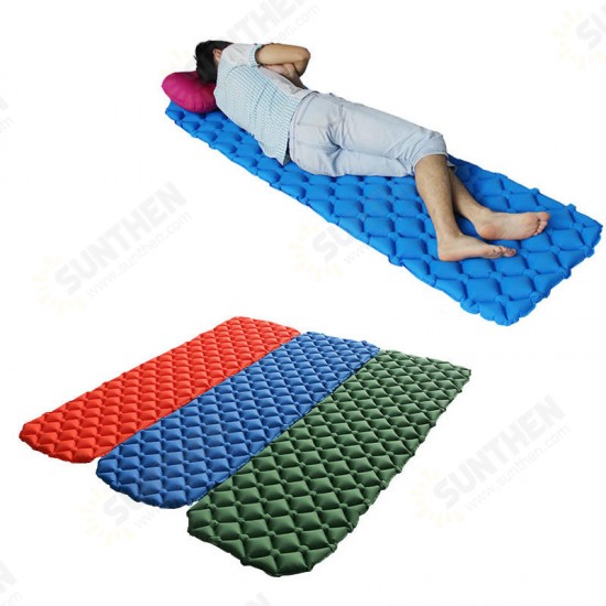 Inflatable Air Mattresses Folding Egg Slot Beach Mat Picnic Mat Tent Sleeping Pad