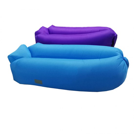 Inflatable Lazy Sofa Camping Beach Sleeping Sofa Bag Air Mattresses