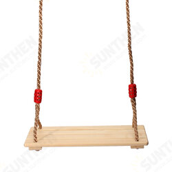 Outdoor Wooden Swing Seat Hanging Chair Porch Swing Camping Garden Patio for Children Outdoor Wooden Swing Seat Hanging Chair Porch Swing Camping Garden Patio for Children
