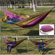 Outdoor Camping Hammock Parachute Cloth Lightweight Nylon Portable Hammock For 1-2 People 260 x 140CM Outdoor Camping Hammock Parachute Cloth Lightweight Nylon Portable Hammock For 1-2 People 260 x 140CM
