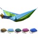 Outdoor Camping Hammock Parachute Cloth Lightweight Nylon Portable Hammock For 1-2 People 260 x 140CM Outdoor Camping Hammock Parachute Cloth Lightweight Nylon Portable Hammock For 1-2 People 260 x 140CM
