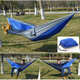 Outdoor Camping Hammock Parachute Cloth Lightweight Nylon Portable Hammock For 1-2 People 260 x 140CM Outdoor Camping Hammock Parachute Cloth Lightweight Nylon Portable Hammock For 1-2 People 260 x 140CM