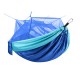 Outdoor Camping Lightweight Picnic Hammock with Mosquito Net 1-2 Person Portable Backpack Hammock Sleeping Mattress