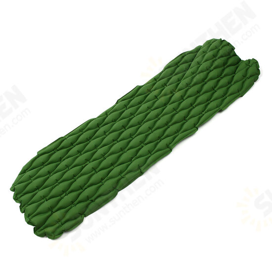 Outdoor Camping Portable Inflatable Air Mattresses Single Sleeping Moisture-proof Mat Pad