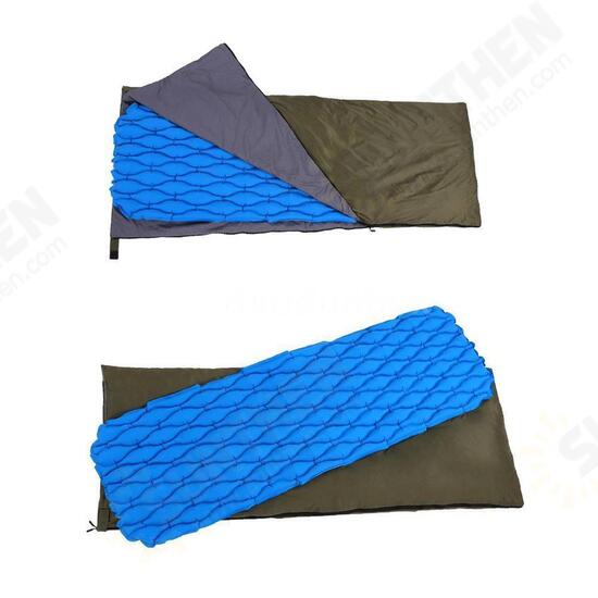 Outdoor Camping Portable Inflatable Air Mattresses Single Sleeping Moisture-proof Mat Pad