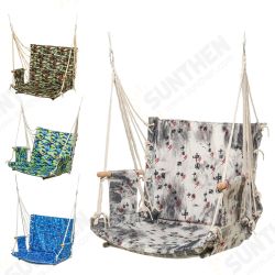 Outdoor Hanging Chair Swinging Hammock Thicken Rope Swing Seat For Home Indoor Outdoor Backyard Garden Outdoor Hanging Chair Swinging Hammock Thicken Rope Swing Seat For Home Indoor Outdoor Backyard Garden