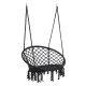 Outdoor Hanging Hammock Woven Rope Chair Seat Indoor Bedroom Children Round Swing Bed