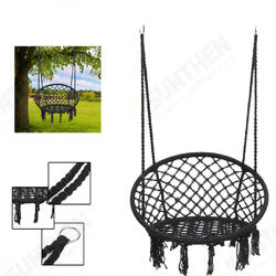 Outdoor Hanging Hammock Woven Rope Chair Seat Indoor Bedroom Children Round Swing Bed Outdoor Hanging Hammock Woven Rope Chair Seat Indoor Bedroom Children Round Swing Bed