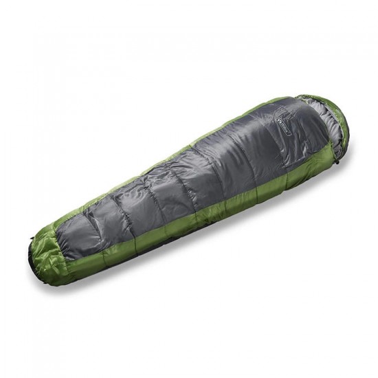 Outdoor Mummy Single Cotton Sleeping Bag Winter Camping Hiking Cold Wind Proof