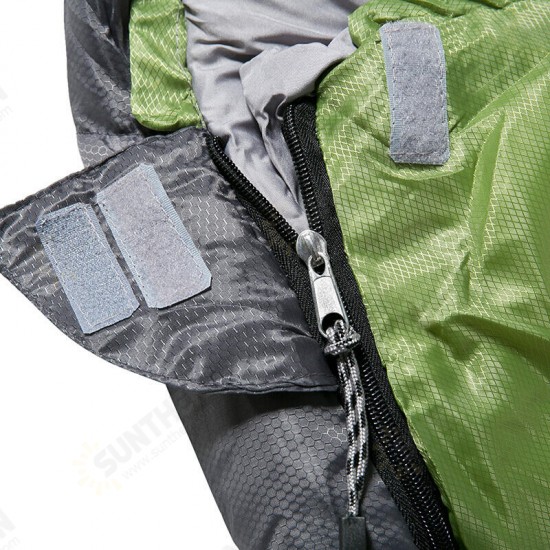 Outdoor Mummy Single Cotton Sleeping Bag Winter Camping Hiking Cold Wind Proof Outdoor Mummy Single Cotton Sleeping Bag Winter Camping Hiking Cold Wind Proof