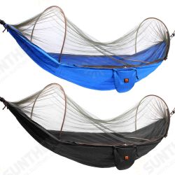 Outdoor Portable Camping Parachute Hammock Hanging Swing Bed With Mosquito Net Outdoor Portable Camping Parachute Hammock Hanging Swing Bed With Mosquito Net