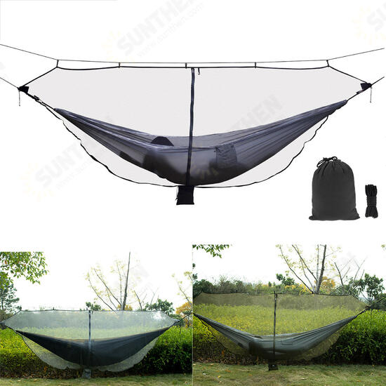 Outdoor Portable Hammock Mosquito Insect Net Camping Swing Bed Gauze Protection