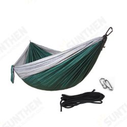 Outdoor Travel Double Person Hanging Hammock Max Load 200KG Portable Camping Hammock Bed Outdoor Travel Double Person Hanging Hammock Max Load 200KG Portable Camping Hammock Bed