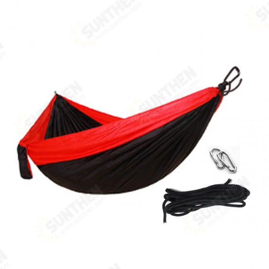 Outdoor Travel Double Person Hanging Hammock Max Load 200KG Portable Camping Hammock Bed Outdoor Travel Double Person Hanging Hammock Max Load 200KG Portable Camping Hammock Bed