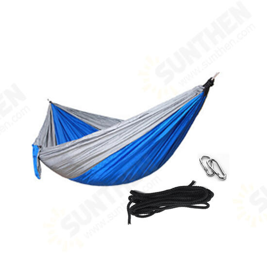 Outdoor Travel Double Person Hanging Hammock Max Load 200KG Portable Camping Hammock Bed Outdoor Travel Double Person Hanging Hammock Max Load 200KG Portable Camping Hammock Bed