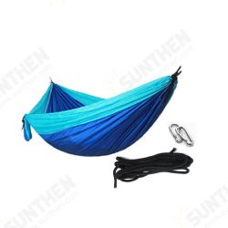 Outdoor Travel Double Person Hanging Hammock Max Load 200KG Portable Camping Hammock Bed Outdoor Travel Double Person Hanging Hammock Max Load 200KG Portable Camping Hammock Bed