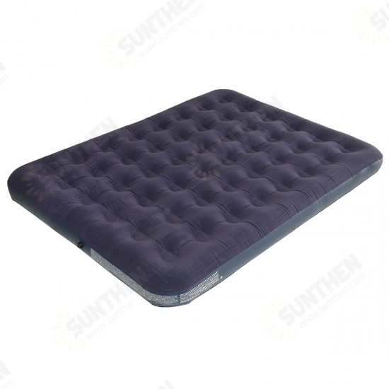 PVC Inflatable Bed Inflatable Mattress Air Mattress Bed Single Double Wide Soft Mattress Comfortable Outdoor Home